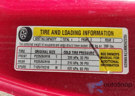 2007 Pontiac G6 Gt from USA, damaged, VIN 1G2ZH36N174106629